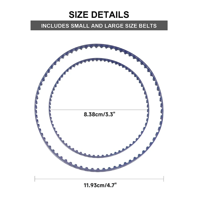 Small and Large Belt Pool Cleaner Replacement for Zodiac 9-100-1017 360