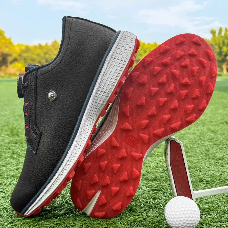 

New Golf Shoes Lightweight Men Golf Shoes Male Size 39-49 Golfers Waterproof Footwears