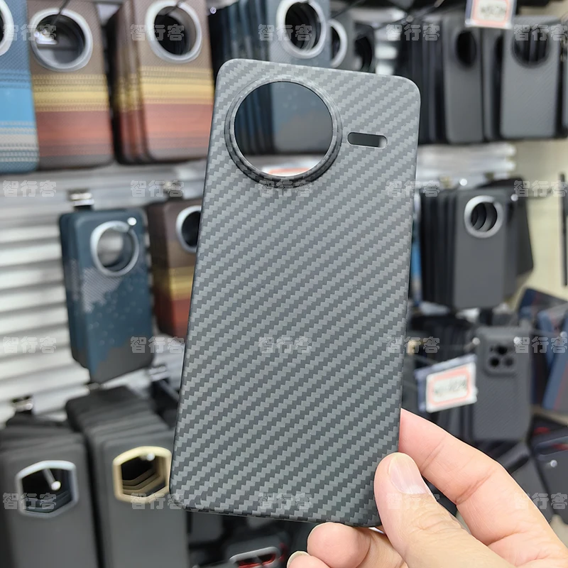 

ZXKE True Fiber Phone Case For Xiaomi Poco F7Pro F7Ultra Cover Thin And Light Attributes Aramid Fiber Strong Case
