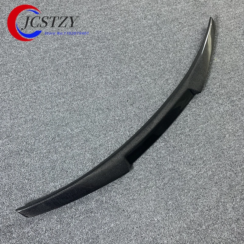 JCSTZY Spoiler Wing For Audi A3 S3 RS3 2014 - 2018 High Quality ABS Rear Roof Spoiler  Trunk Lip Boot Cover Car Styling