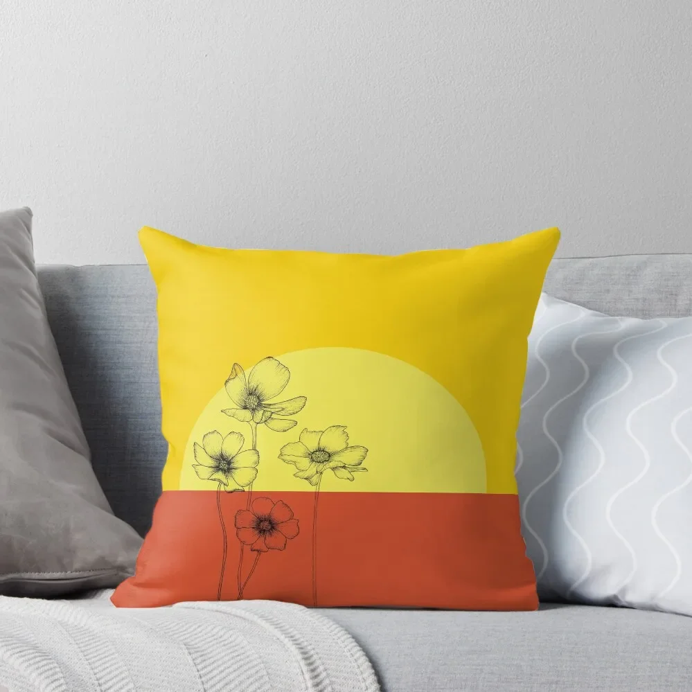 

Flores sunset tropical Throw Pillow Cushions Cover Custom Cushion Photo Christmas Pillows Pillowcases Cushion Covers Sofa pillow