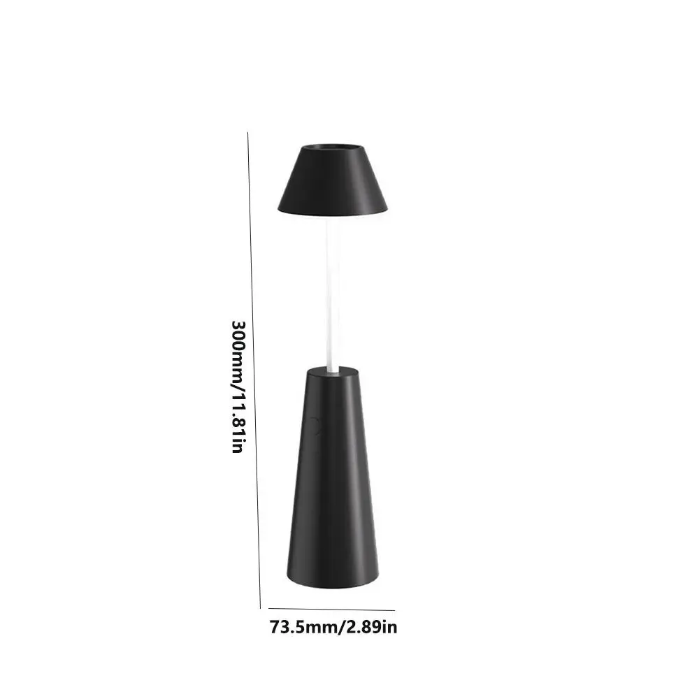 Rechargeable Telescopic Table Lamp Eye Protection Atmosphere Desktop Night Light Modern Dimming Hanging Flashlight