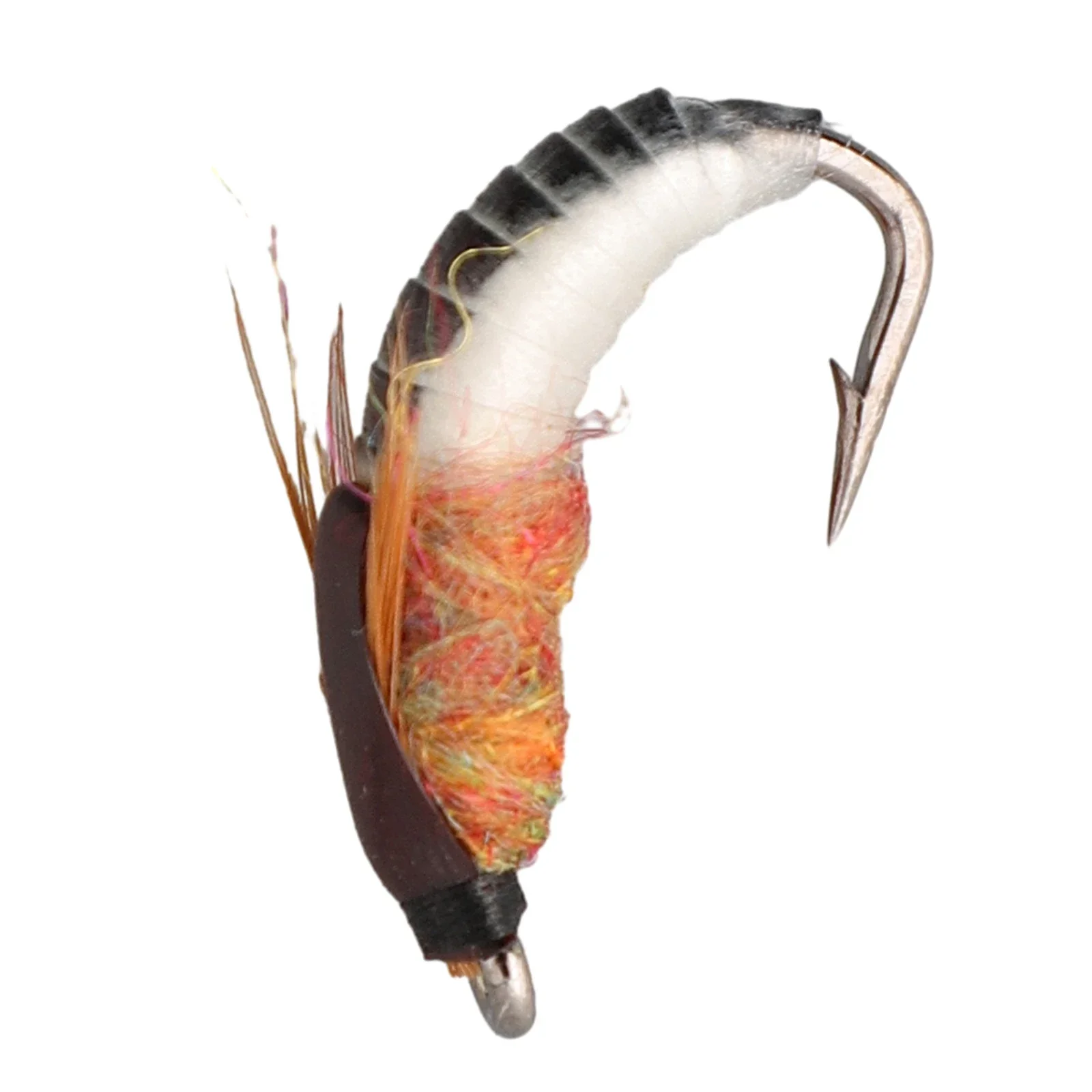 1PC Realistic Nymph Scud Fly For Trout Fishing Artificial Insect Bait Lure Fishing Tackle Fishing Soft Plastic Lures  2 0 2 4