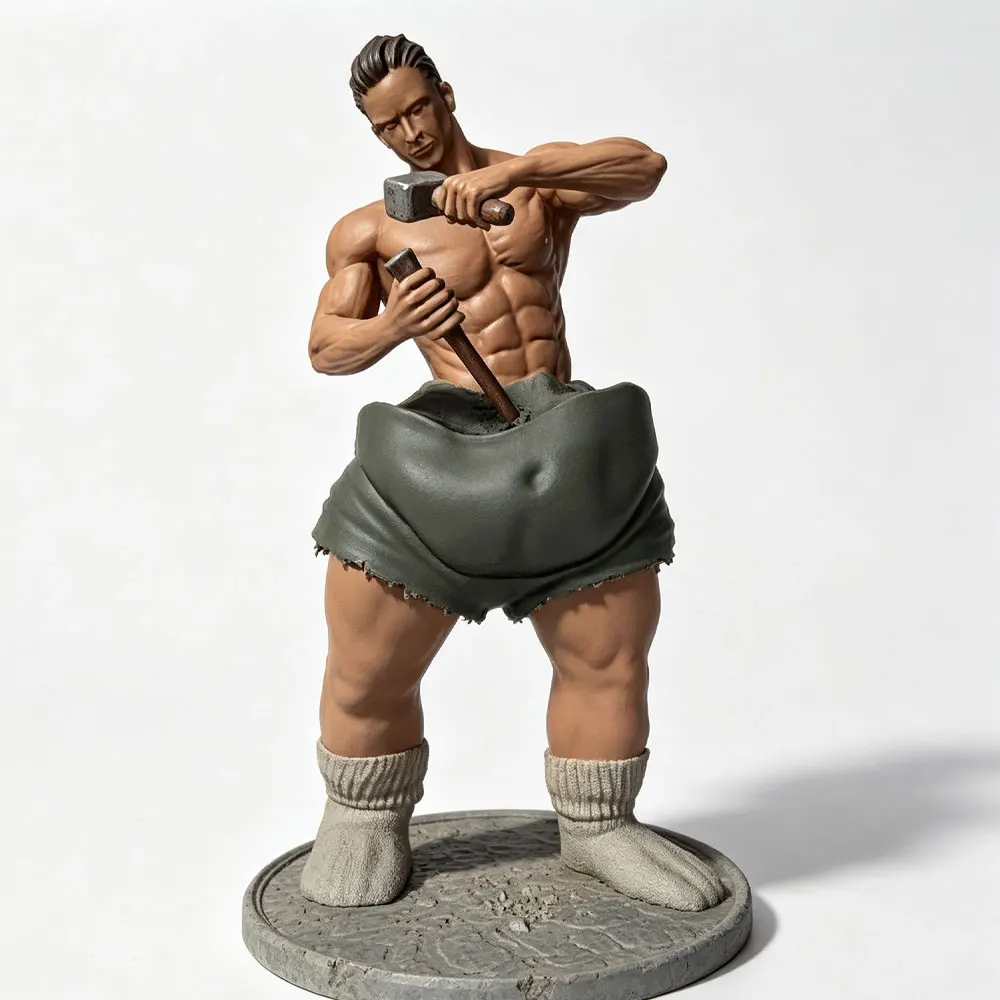 1/24--1/8 Movie Character Model Girl Resin Model Kits 3D Printed Gray Model Figurine DIY Doll Model Unassembled And Unpainted