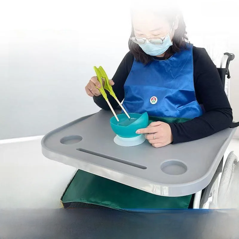 

Universal Wheelchair Dining Table Board Compact Detachable Meal Table Small Table Conveniently Disassembled Fast Release