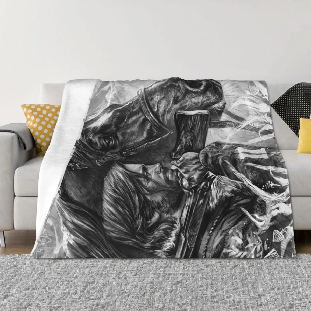 

~That's The Way It Is~ Throw Blanket Hairy Picnic Summer Shaggy Blankets