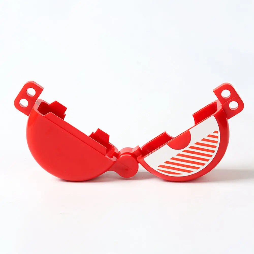 Safety Protective Valve Lockout Industrial Gate Valve Handwheel Lockout Device Equipment Maintenance Guard Red Nylon Gear