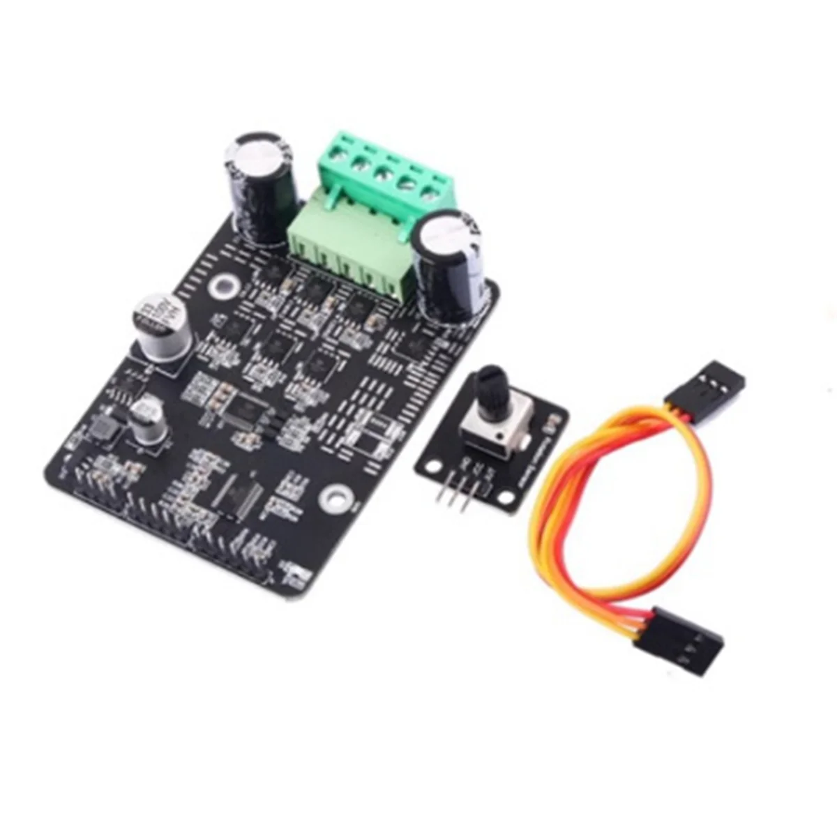 DC 6-80V BLDC 3-Phase DC Brushless Motor Controller PWM High Power 1600W 20A Hall Motor Control Driver Board