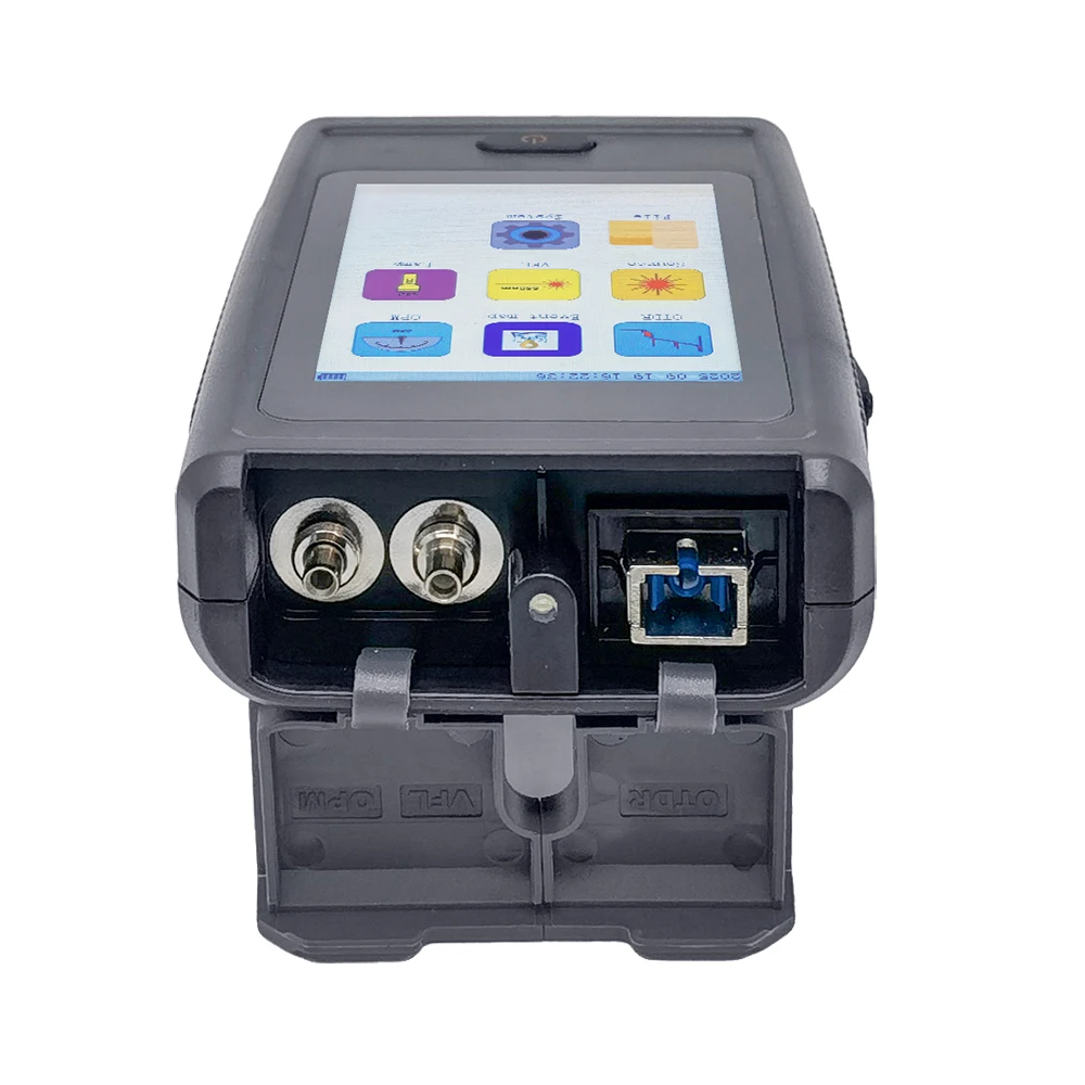 New Touch Screen Portable Multi-functional OTDR With VFL OLS OPM Event Map LED Fiber optic testing tool 1310 1550 1610nm