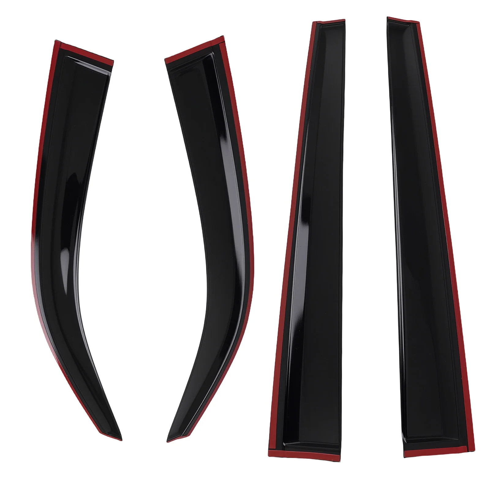 

Дефлекторы окон (ветровики) для Toyota Highlander 2014-2019, черные