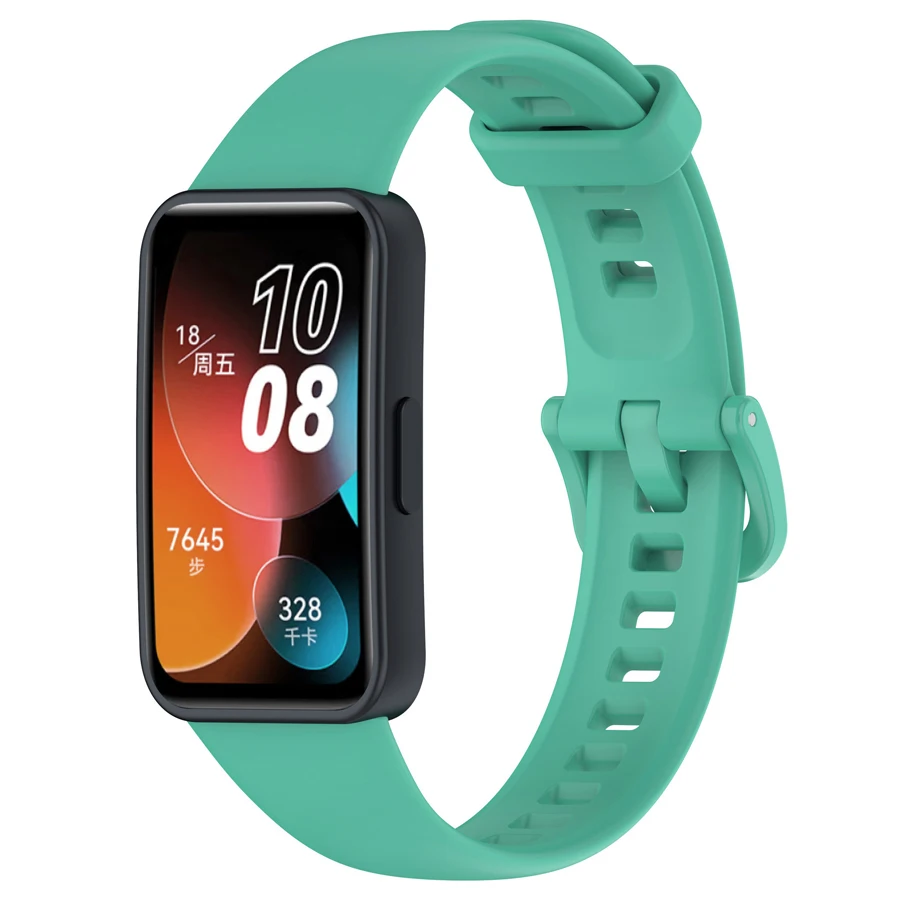 Bandje voor Huawei Band 8 9 10 Armband Accessoires Smartwatch Vervangende horlogeband Siliconen armband Huawei Band 8 9 10 Correas