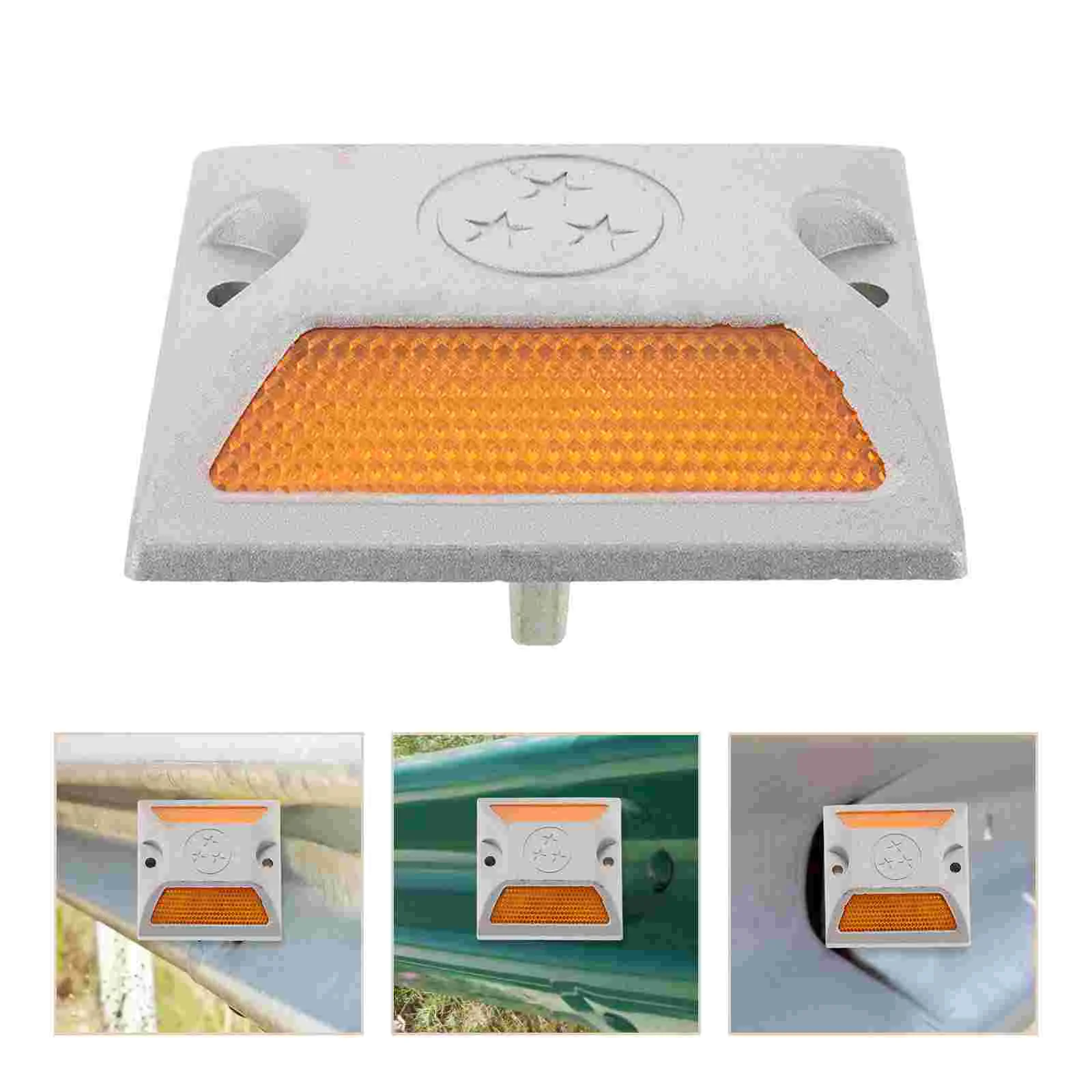 

Road Reflectors for Driveway Stud Safety Driveways Marker Reflective Curb Markers