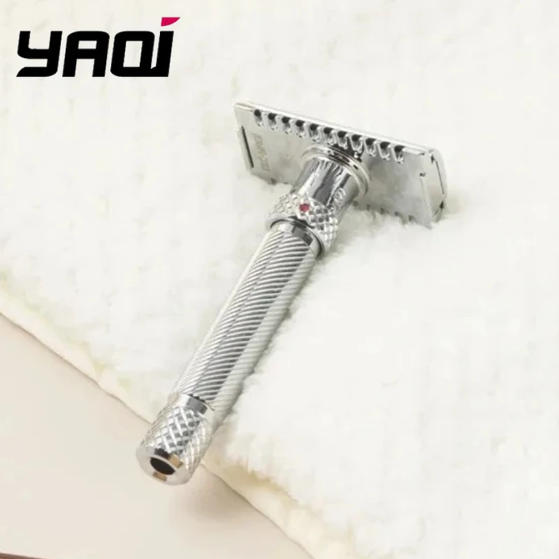 

Yaqi Adjustable THE FINAL CUT OC Chrome Color mens Safety Razor Stainless Steel Safety Razor Head men Razor