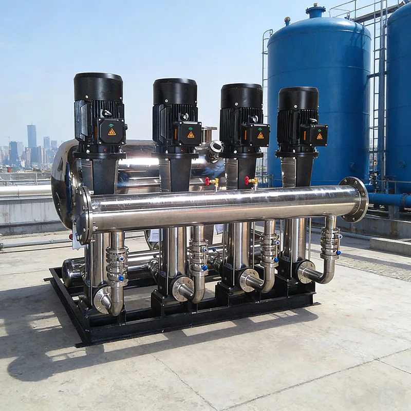 High Pressure Booster Water Pump Multi-Stage Vertical Centrifugal Pump 15hp 5hp 10hp For Big Flow Liquid 200m Maximum