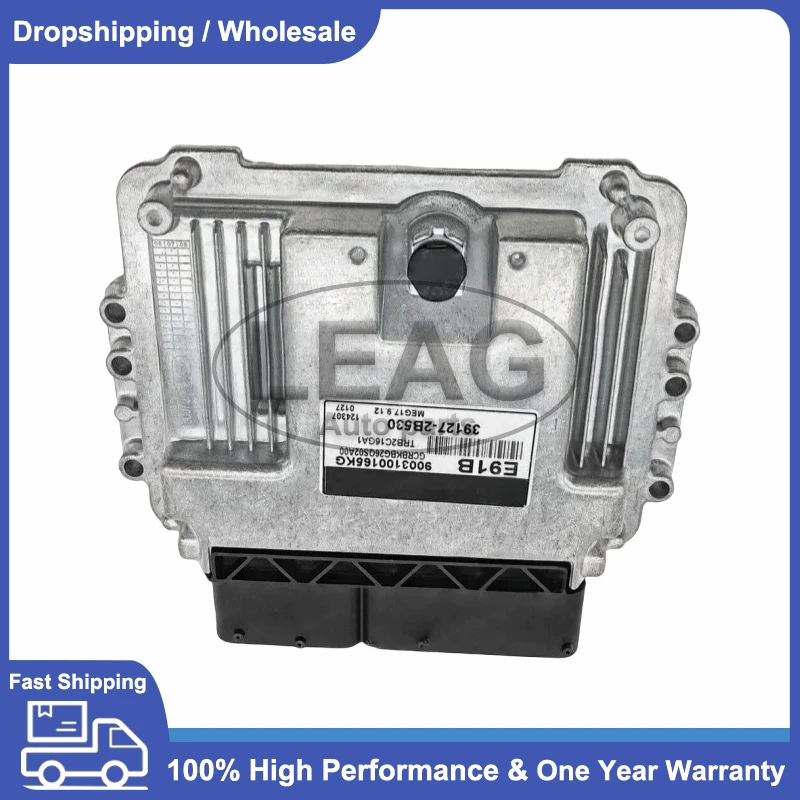 

39127-2B530 For Hyundai Engine Computer Board ECU ECM E91B MEG17.9.12 Electronic Control Unit 391272B530