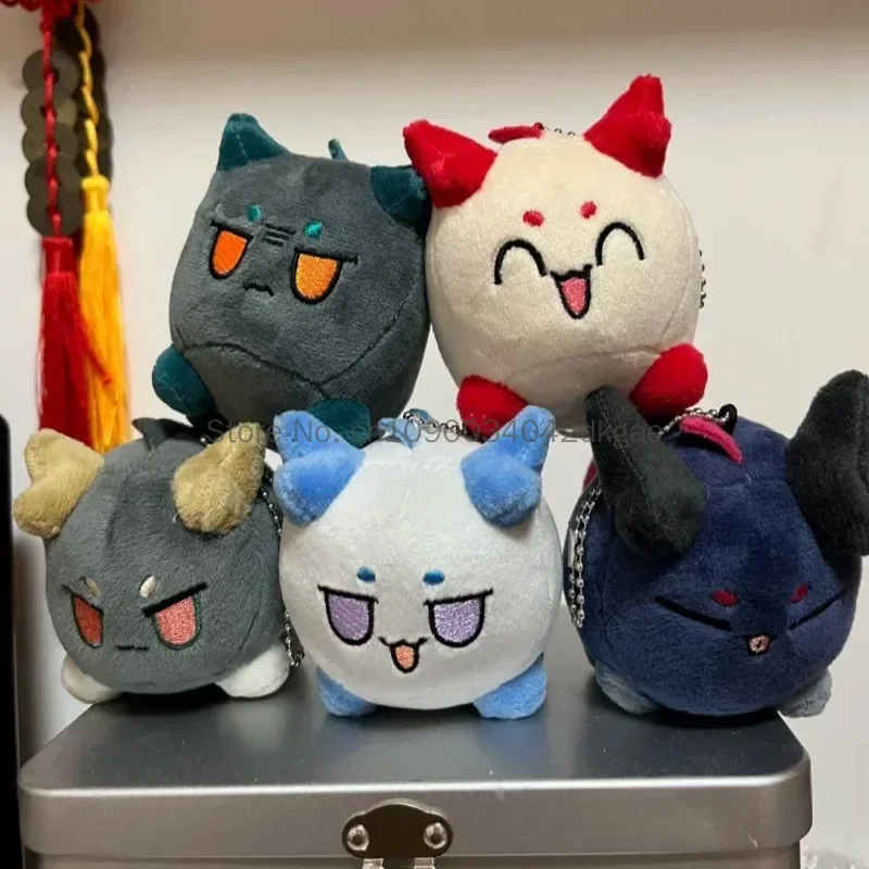Original Official Game Arknights Anime Plushie Cosplay Cute Dragon Bubble Saga Ling Xi Nian Dango Plush Stuffed Pendant Toy