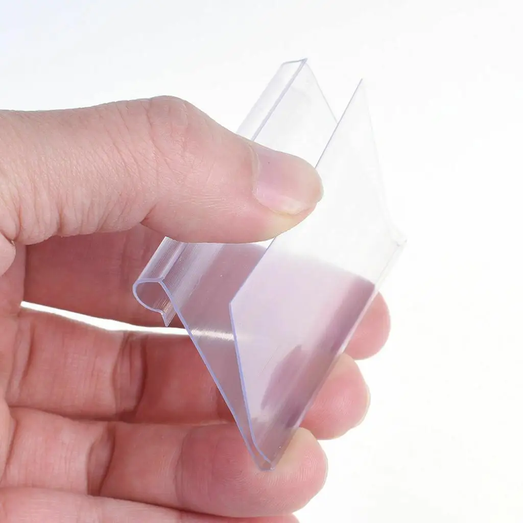 

2 Plastic Label Holder Retail Price Tag Label Holder 60x42mm