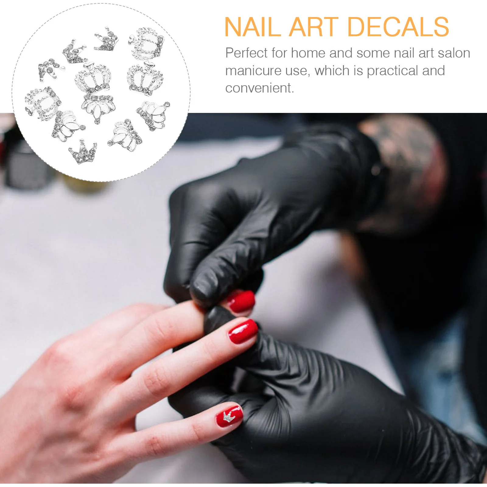 

12 шт., Корона, стразы, шпильки для ногтей, 3D маникюрные украшения, сделай сам, украшения для дизайна ногтей, аксессуары, элегантный очаровательный маникюрный декор