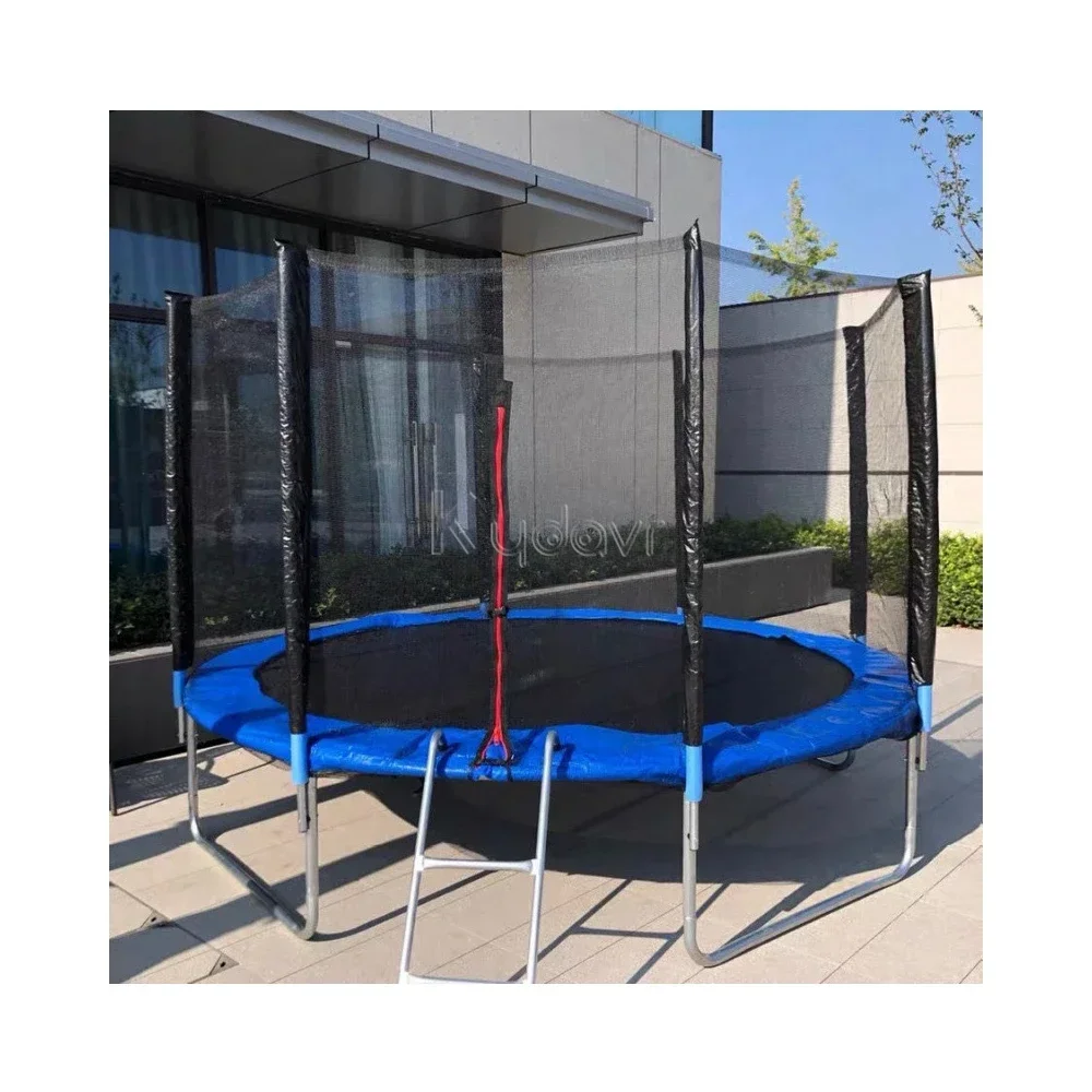 Amusement trampoline parks manufacturers outdoor indoor gymnastic 16ft bungee jumping fitness trampoline for adults