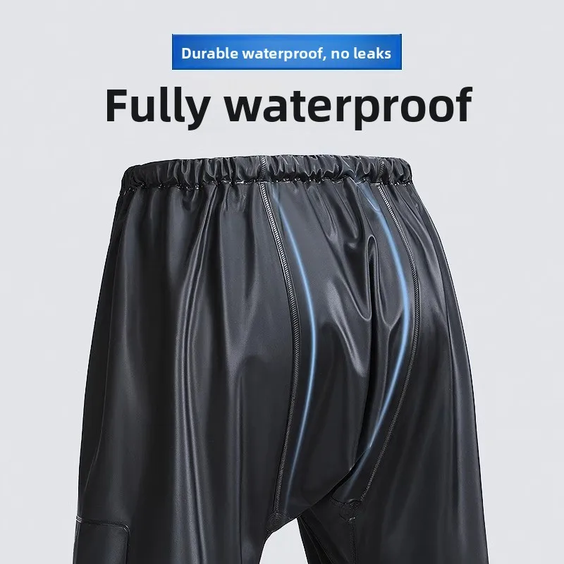 

Комплект дождевика для езды на мотоцикле для взрослых, водонепроницаемые отдельные дождевые брюки, тяжелый дождь, очень охрана труда, мужские