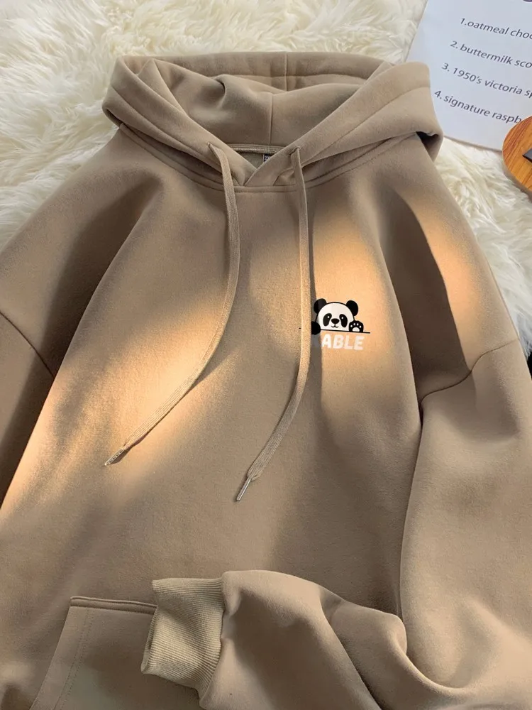 

Мужская свободная толстовка с капюшоном в американском ретро-стиле, повседневная, весна-осень, новая модель с принтом, не требует глажки, молодежная мода