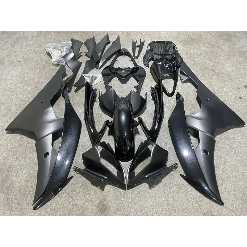 

*Motorcycle Fairing Kit ABS Plastic Body Injection For YamahaYZFR6 YZF-R6 YZF R6 2008 2009-2016 Fairings Bodywork Bodykits Black