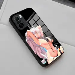 Azur Lane Prinz Eugen Anime Phone Case For Redmi 13 12 13c 12c Note 13 Pro Plus 11 12 Pro 10 12s 11s Tempered Glass Back Cover