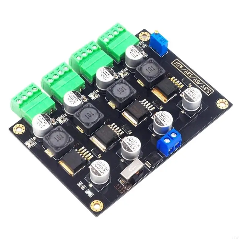 

LM2596 Multi Output Switching Power Supply Module with 3V 5V 12V and Adjustable Overcurrent Protections for DC5V to 40V