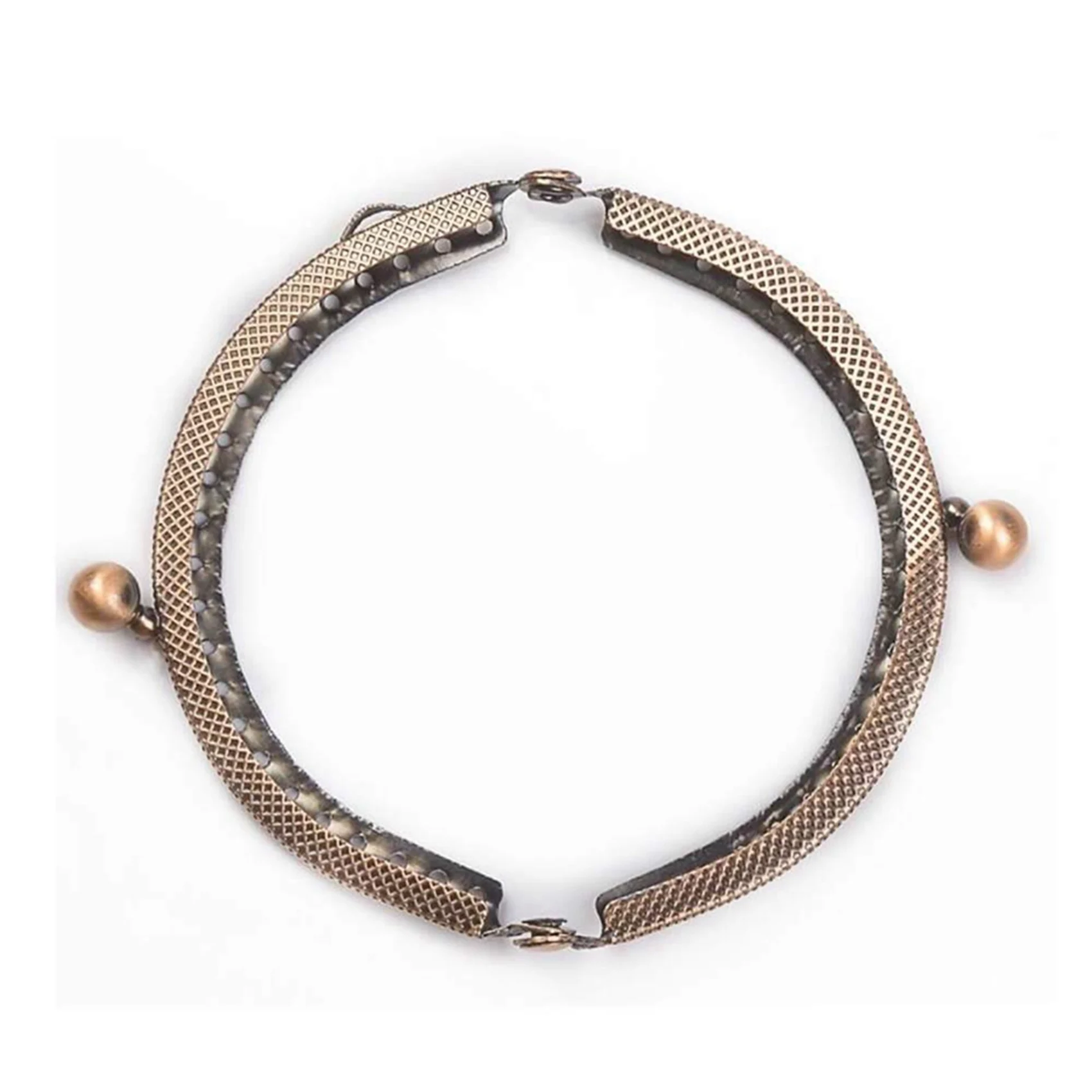 AOAO-10 قطعة إطار المحفظة المعدنية قبلة قفل المشبك DIY بها بنفسك عملة حقيبة اليد الخياطة براعة ، 3.3 بوصة/8.5 سنتيمتر