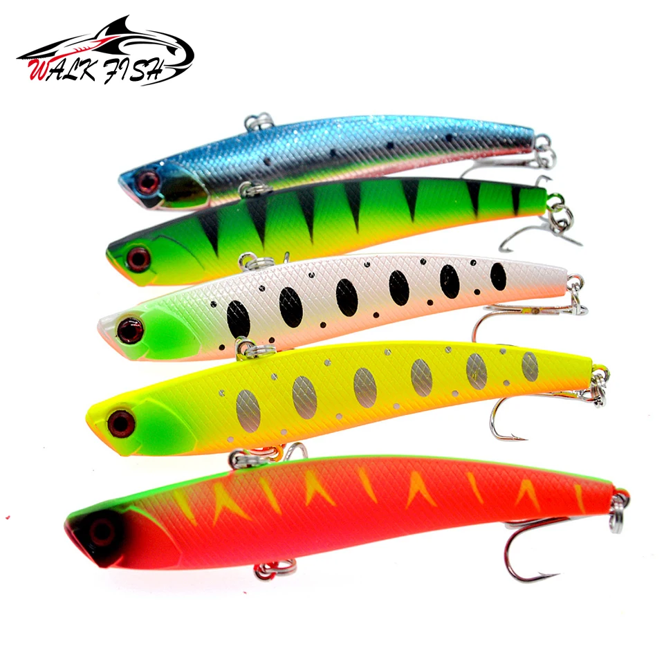 WALK FISH 95mm 26g Vibration Fishing Lure Long-range Submerged Hard Bait Bionic Artificial Bait Lure Fishing Bai Fishing Winter