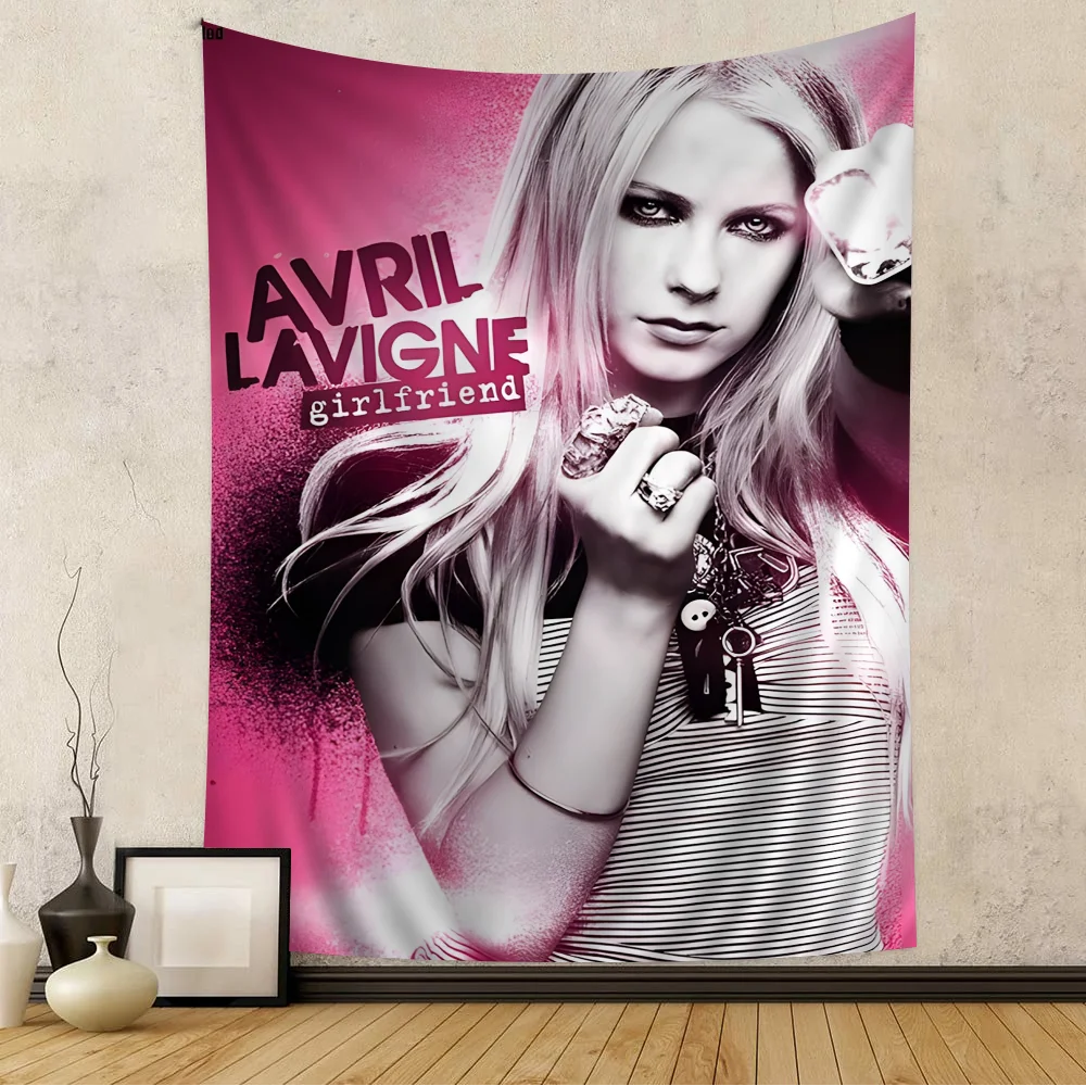 

Avril L-Lavigne 3 Colorful Tapestry Wall Hanging Hanging Tarot Hippie Wall Rugs Dorm Wall Art Decor