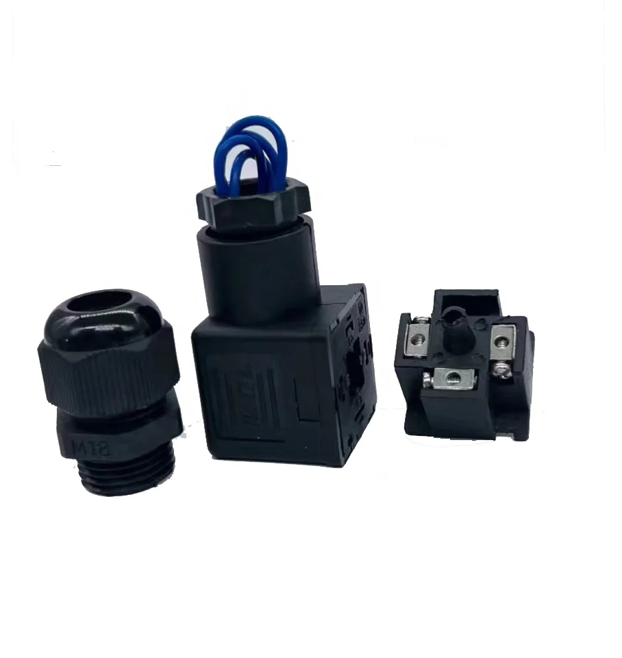 24V 5-Pin Trailer Male Plug & 3-Hole Electromagnetic Valve Plug