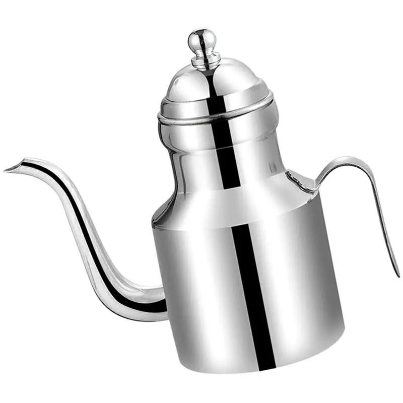 Stainless Bottle Steel Grease Vinegar Olive Oil Container Dispenser Pot Kitchen Cooking Sauce Strainer Kettle Bacon Cruet