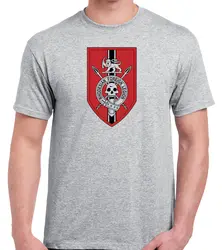 Men's 100% Cotton O-Neck Tees Rhodesian Foreign Legion Rhodesia T-Shirt Breathable Top, Casual T-shirt