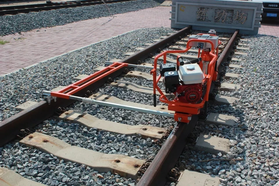 Rectificadora de riel de pista digital con control CNC de combustión interna