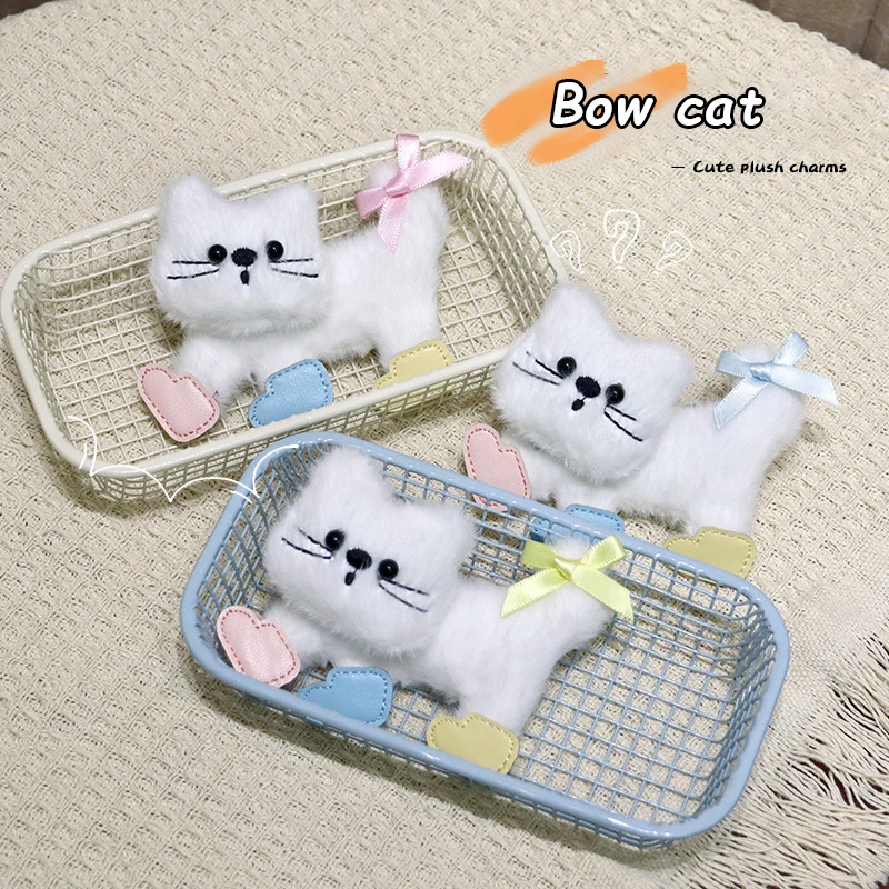 

Мультяшная тряпичная кукла, милый бант, кошка в обувь, плюшевая игрушка, брелок, рюкзак, подвеска, сумка, подвесные украшения, мягкая кукла, детский подарок на день рождения