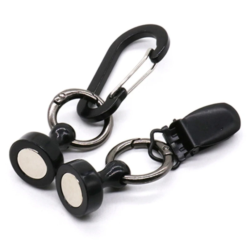 Golf Magnetic Putter Keeper Cover Holder Anti-Lost Waist Clip Golf Ball Towel Glove Hanger Gripper Hook Rounding Gift Accessorie