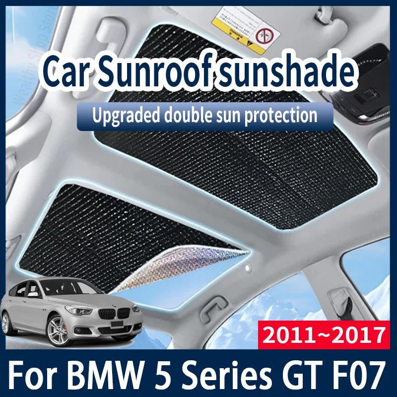 

For BMW 5 Series GT F07 2011~2017 2015 Car Sun Shades Cover Auto Sunroof Sunshade Protector Anti-UV Heat Isolate Accessories