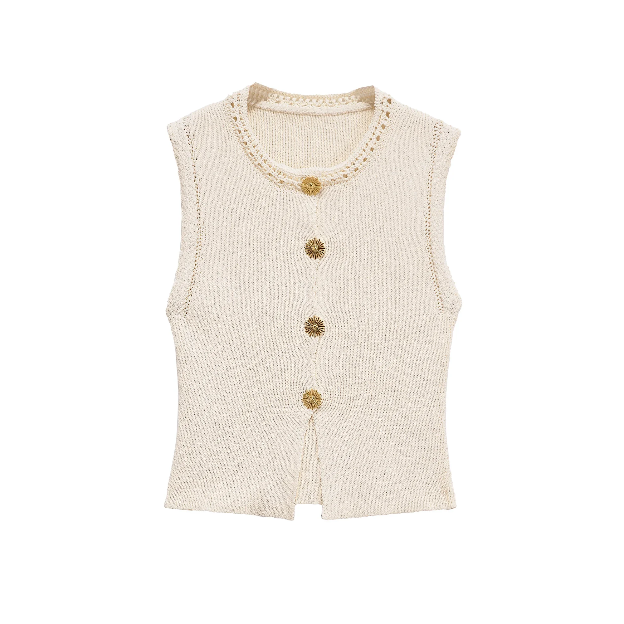 

Women Boho Chic Corset Crop Knit Casual Tops for Women Thin Crochet Knitted Vest Harajuku Fashion Summer Y2K Clothing 6771068