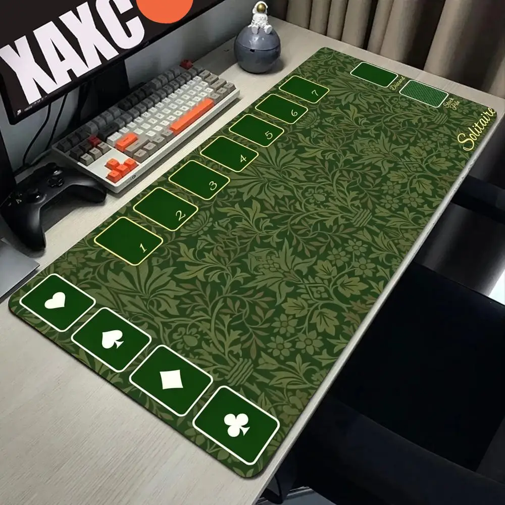 

Коврик для карточной игры HYBXAXC Solitaire, противоскользящий коврик для стола. Идеальный подарок на день рождения для неё или для него, а также на День матери и День отца.