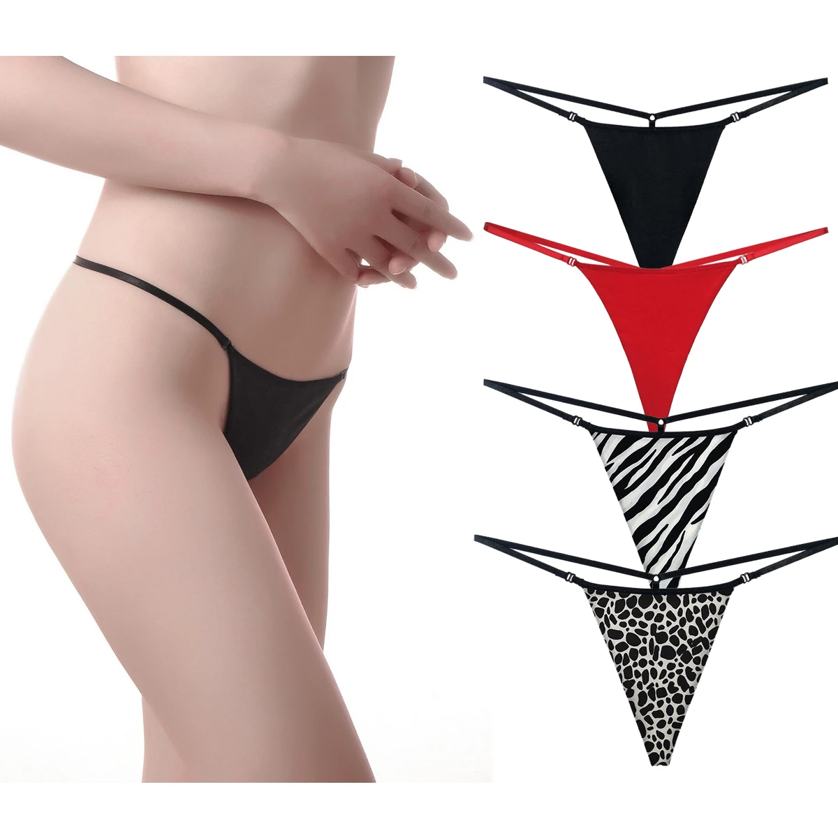 

Seamless Thongs G-String Sexy Lingerie T-Pants Women Panties Ladies Girls Briefs Femme Bikini Female Printed T-Back Intimates