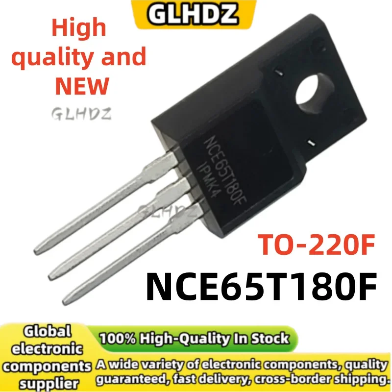 TO-220F 10PCS-20PCS-50PCS NCE65T180F Field-effect transistor In the warehouse