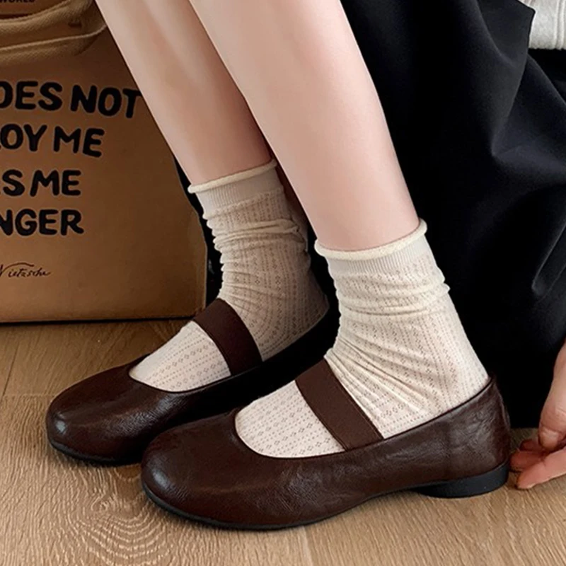 

Flats Women Mary Jance Shoes Autumn Fashion Dress Loafers Shoes Designer New Woman Sport 2025 Shallow Elegant Mujer De Zapatos