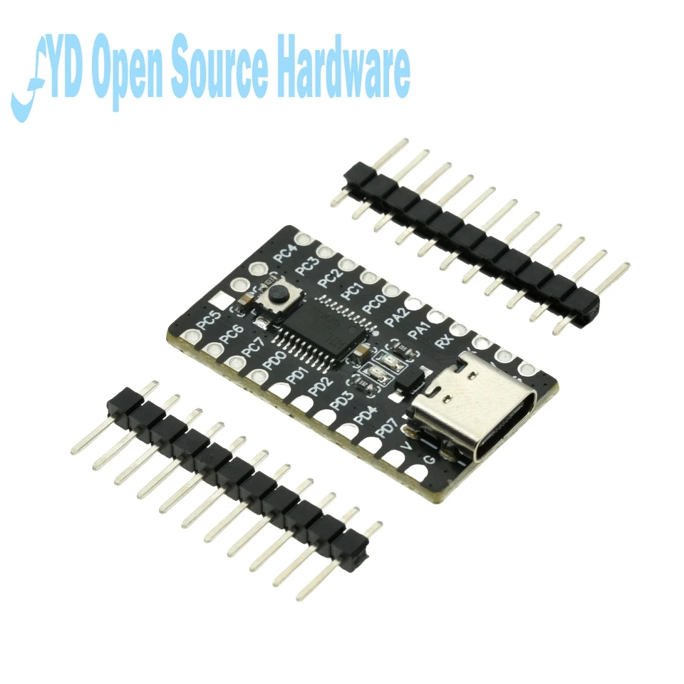 CH32V003F4P6 Core Board Development Board CH32V003 Microcontroller Module RISC-V Processor TYPE-C Interface