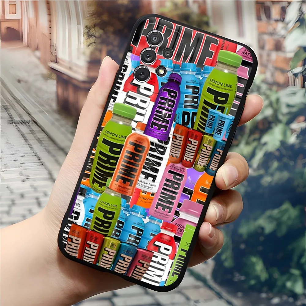 Prime Drink Phone Case for Samsung Galaxy S24 S23 S22 S20 S21 Ultra Fe Plus M54 A34 A54 A24 A52 A53 Coque