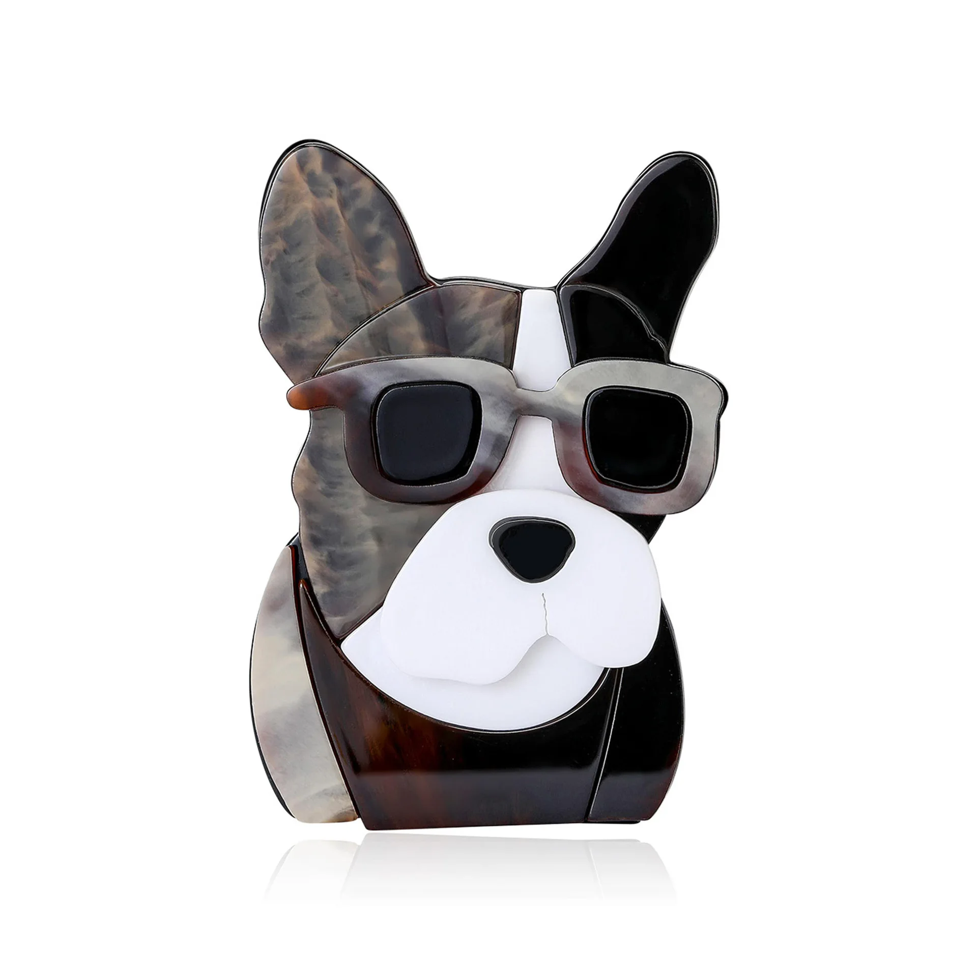 

Creative Acrylic Sheet Shapi Dog Brooches, Cute Boy Cartoon Animal Pins, Clothing, Hats, Accessories, Banquets, Daily Jewelry