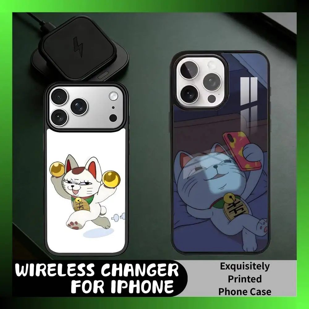 

DAN-D-D 100 km-h Thrbo Granny Phone Case For iPhone17,16,15,14,13 Plus,Pro Max Magnetic For Magsafe Wireless Charging