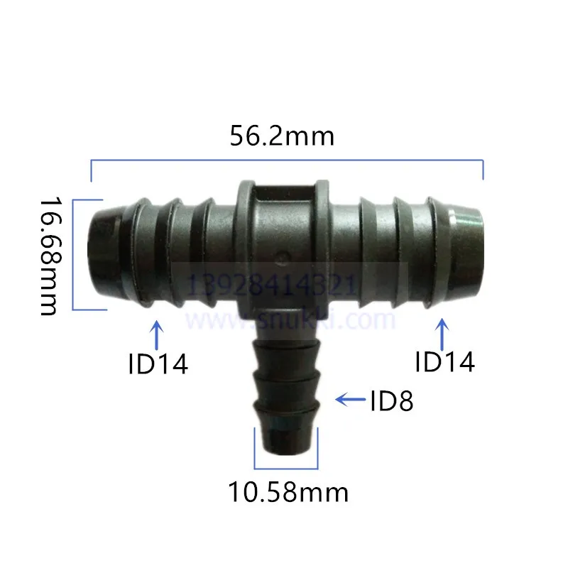 

Тройник ID6, быстрый разъем топливопровода, трехходовой соединитель, трехходовой дуплексный фитинг, высококачественные автозапчасти, 2 шт., много
