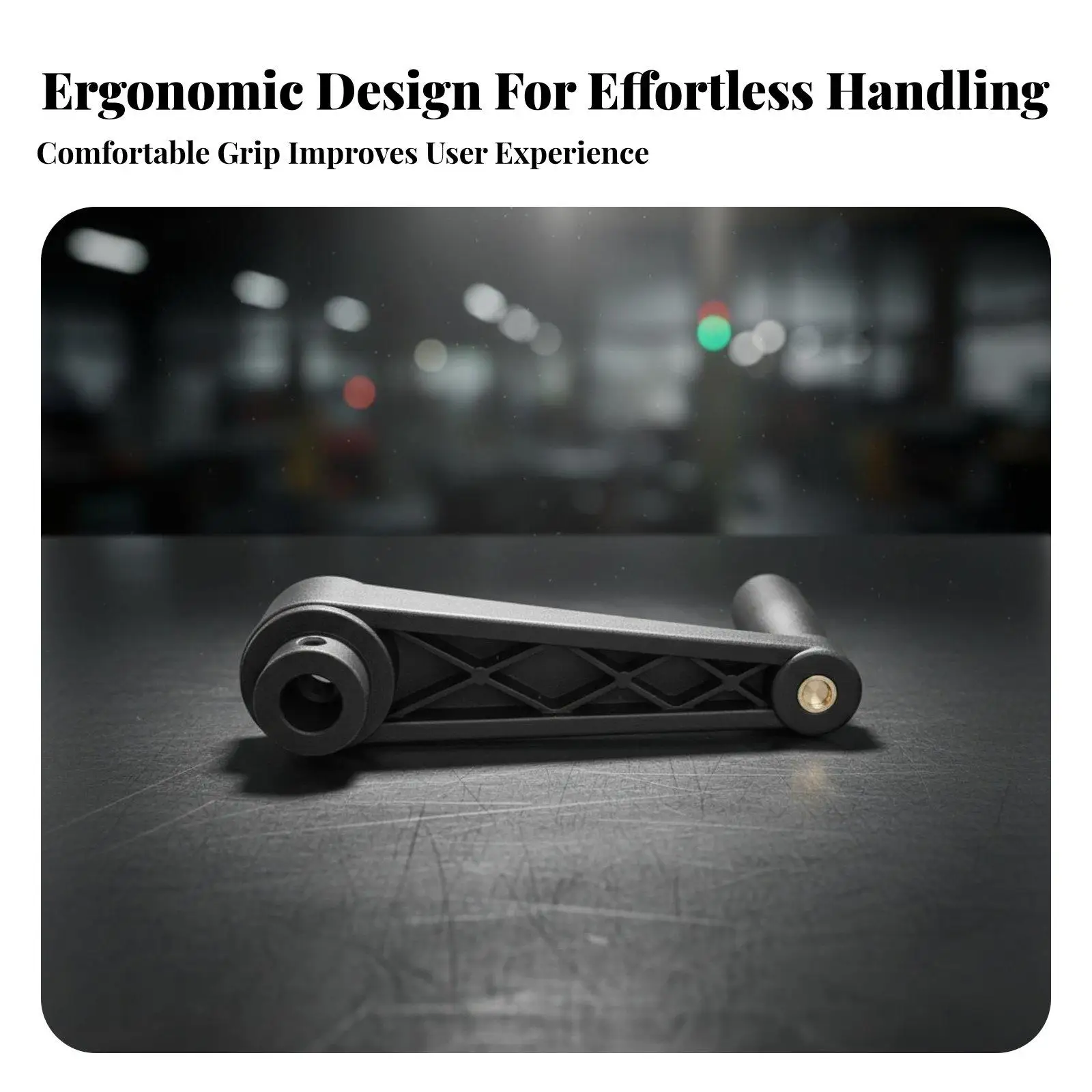2-4pack Machine Tool Hand Crank Window Opener Crank Ergonomic Grip Revolving