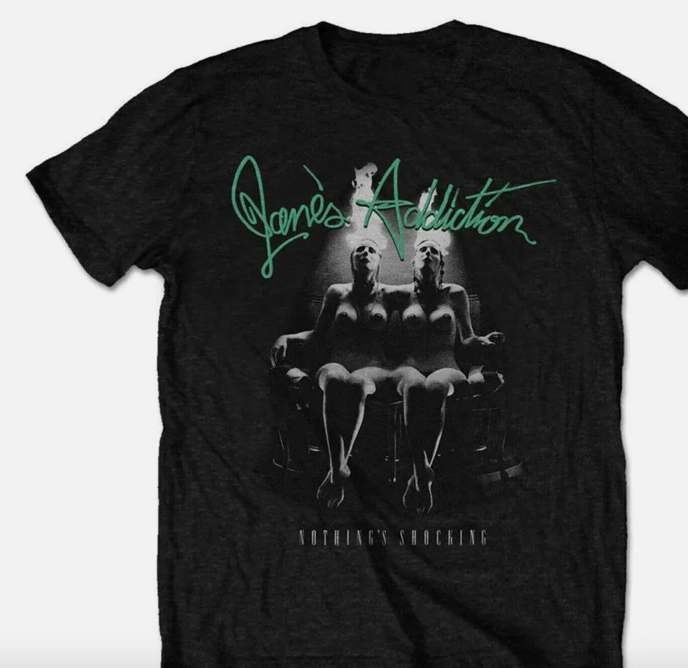 Janes Addiction Nothin Shirt Classic Black Unisex S-5XL